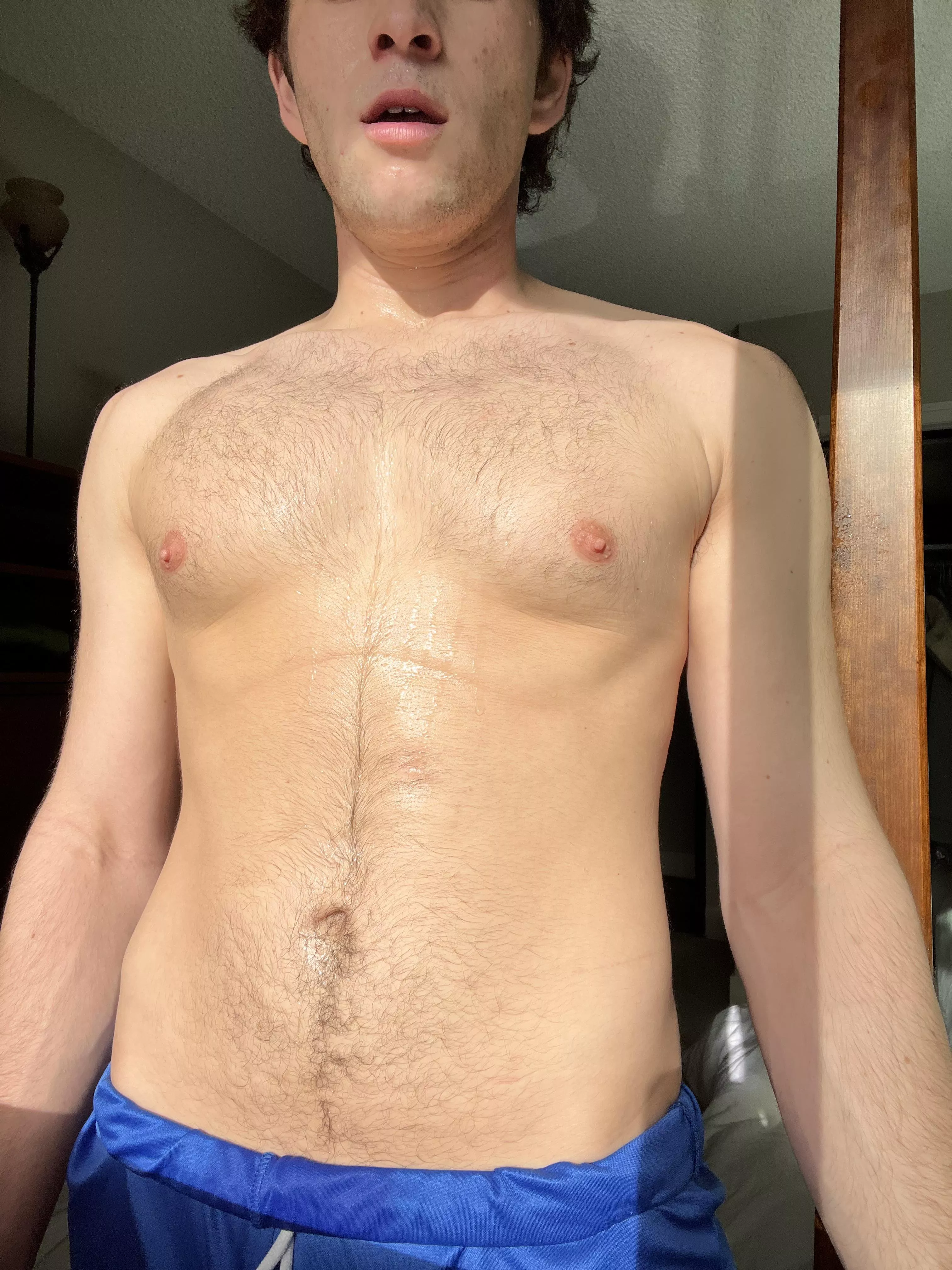 Are younger guys with hairy chests hot?