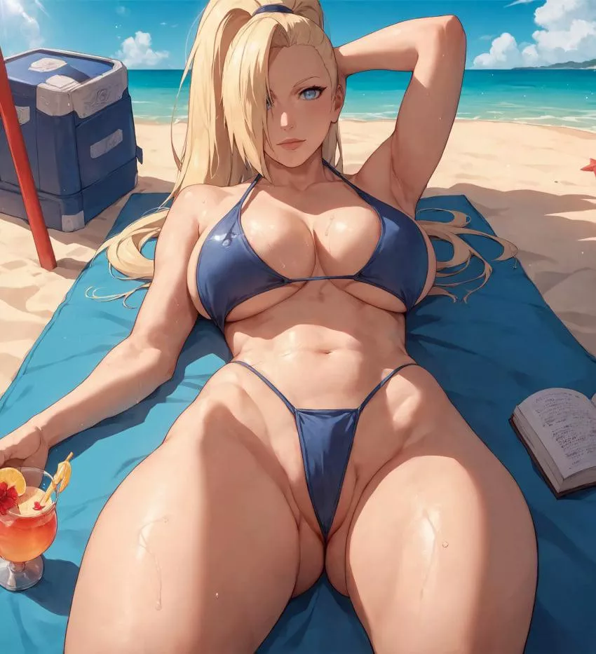 Blue bikini [Ino,Naruto] (alex-schura)