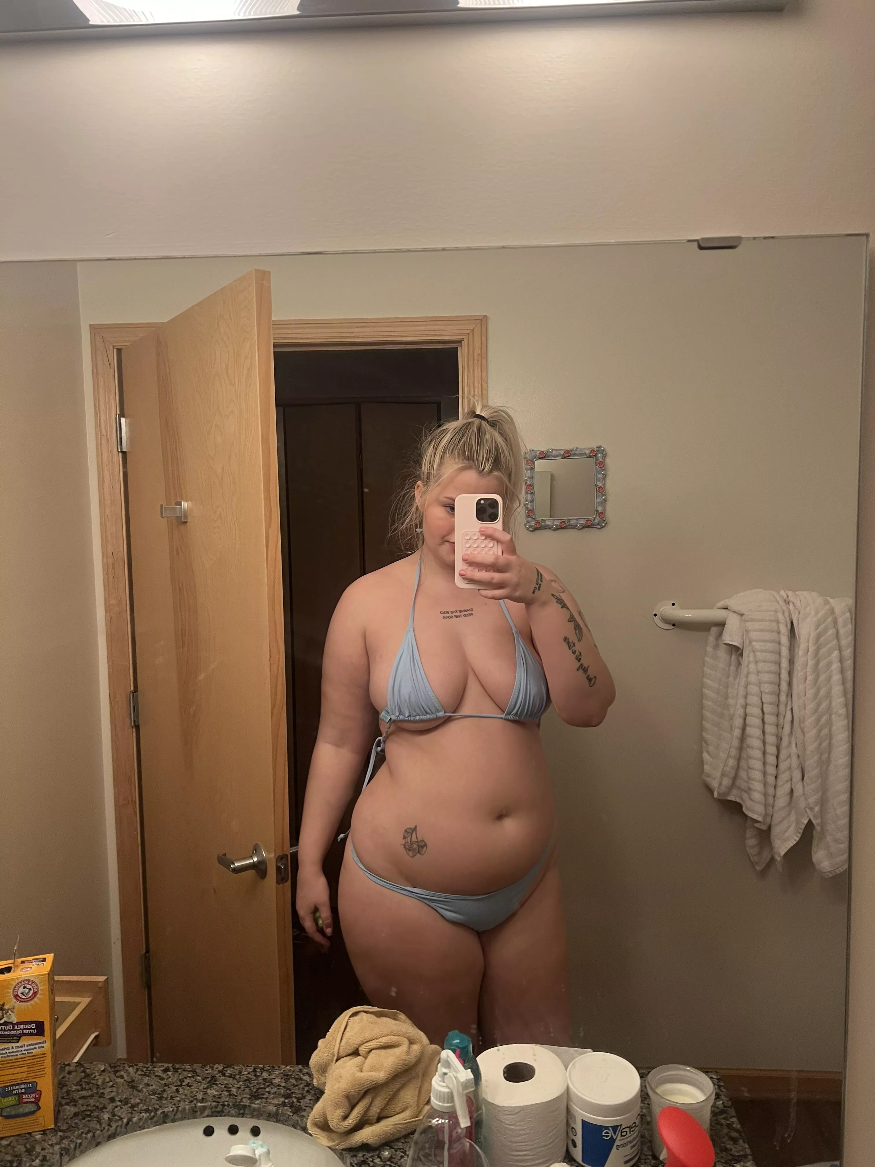 Can you tell I’ve gained weight?