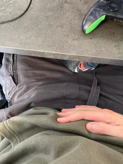 Can’t be stealth at work I guess