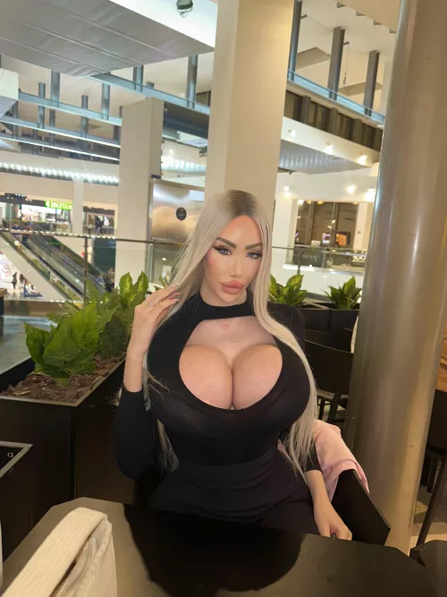 Dinner with your bimbo trophy wife