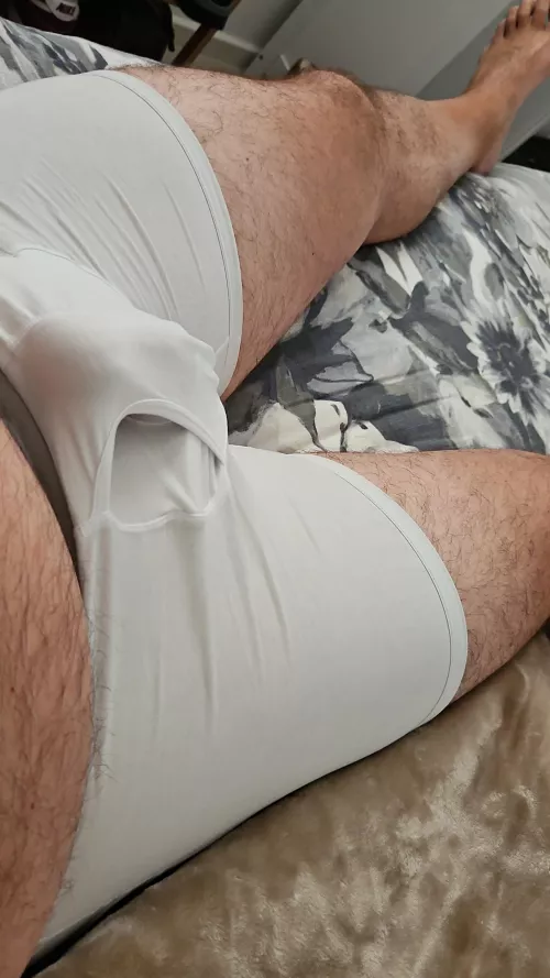 Enjoying my new underwear 