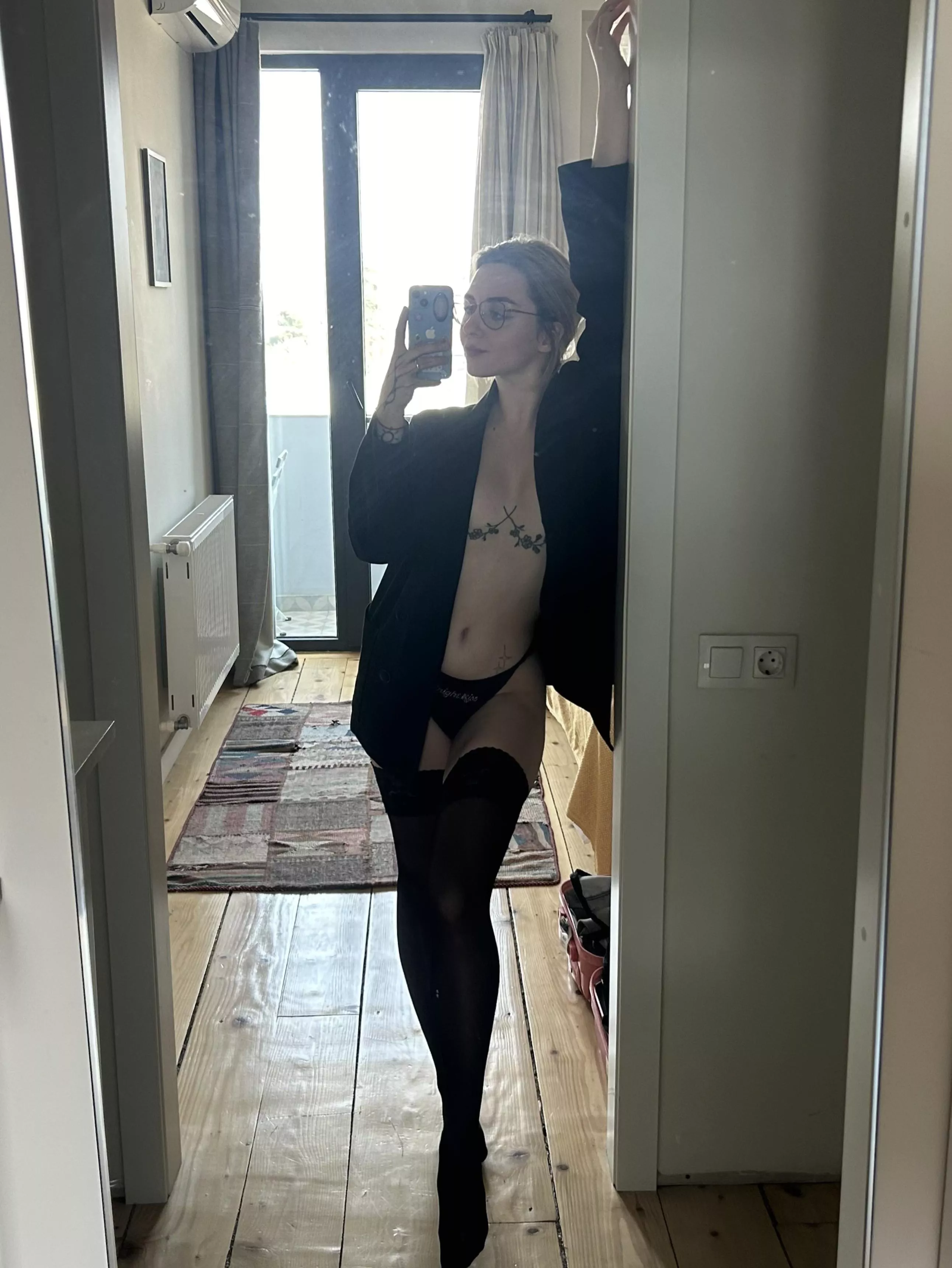 [F] I'm sure you'd like me to bring you coffee in the morning