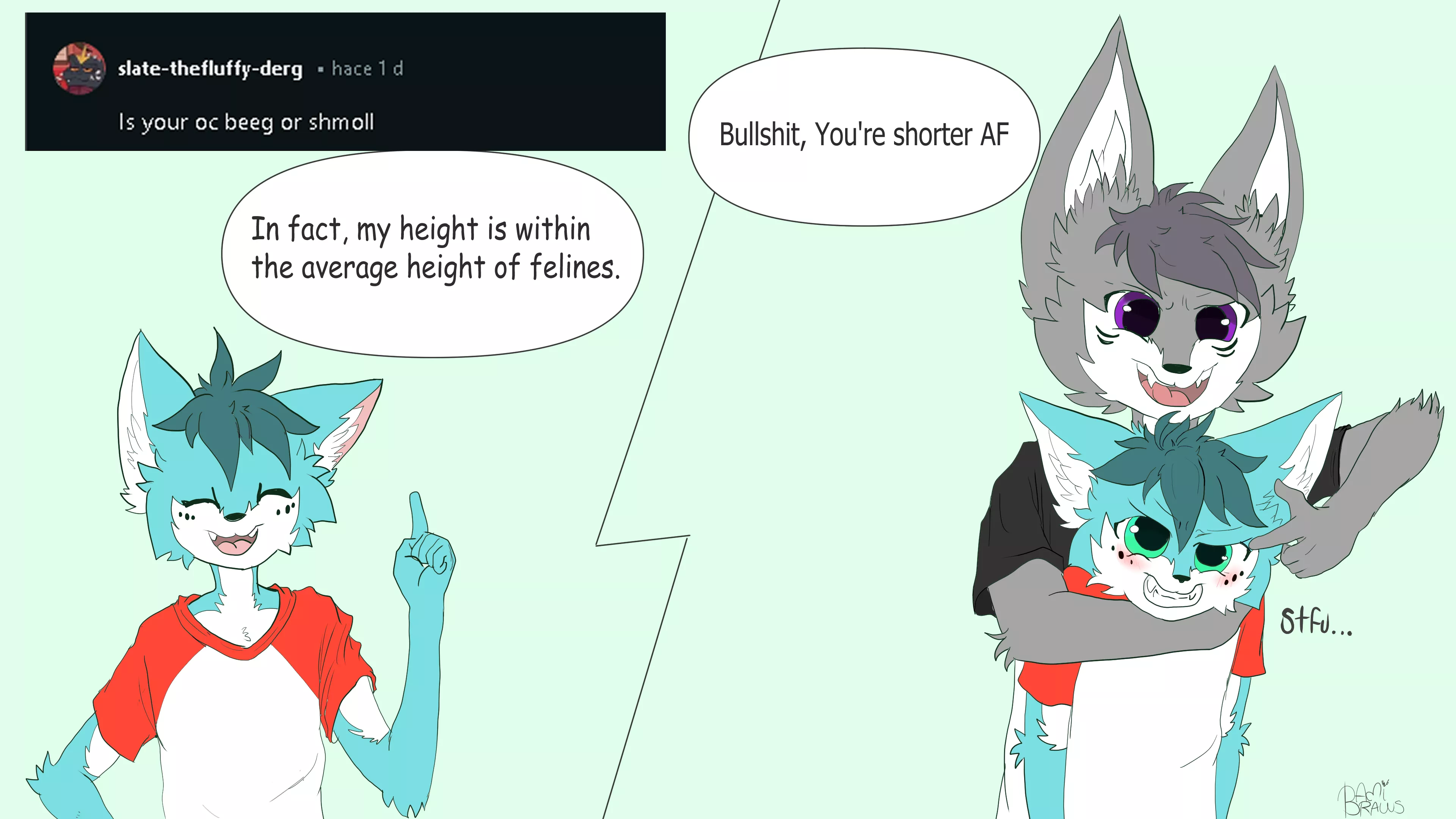 First Answer to u/slate-thefluffy-derg haha, Sorry for the waiting! I hope you like it, and remember that you can leave your questions