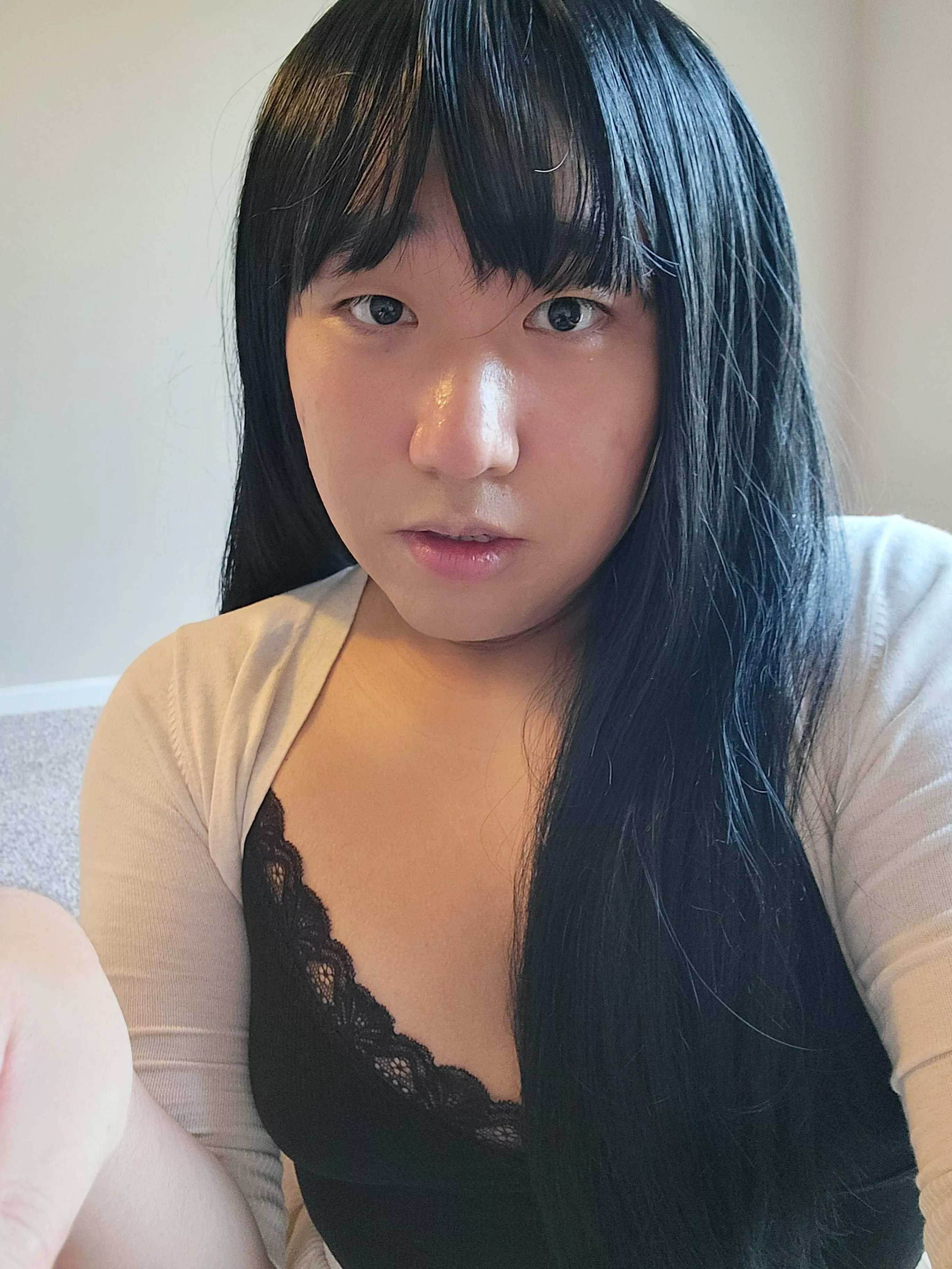 First time I felt cute with no makeup on ☺️