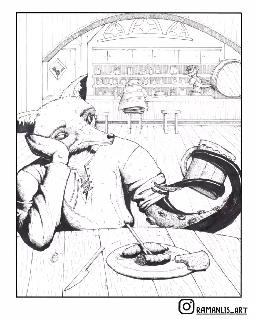 Fox and shop of magic items