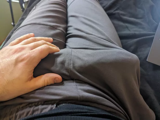 Gray joggers are my favorite. 