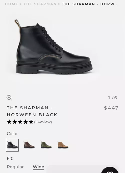 Has anyone gotten the Goral Sharman yet?