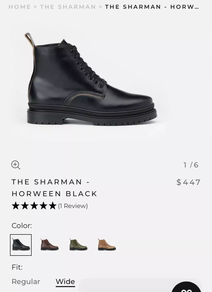 Has anyone gotten the Goral Sharman yet?