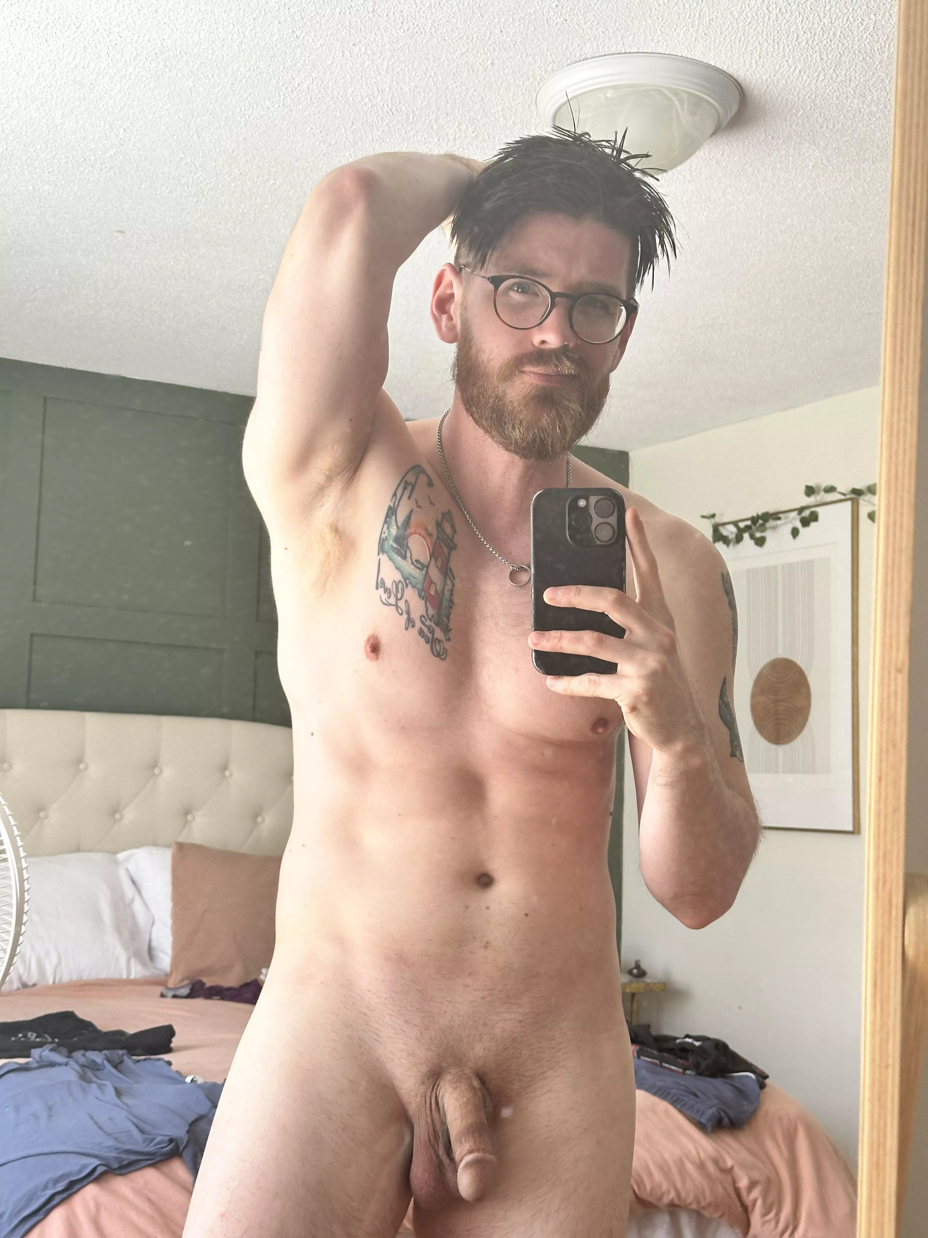 How about I skip the laundry and fold you over my bed instead [34]