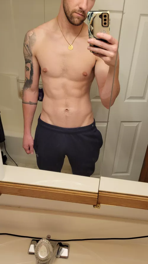 I feel like my V is getting more pronounced every week