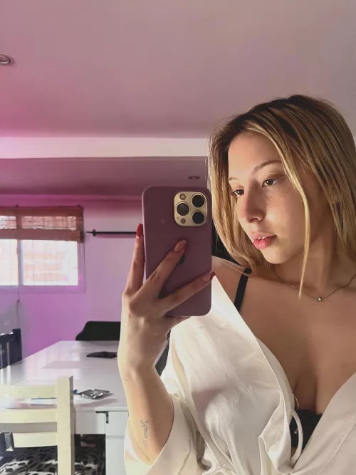 If you're older than 20, how about playing with my natural titties?