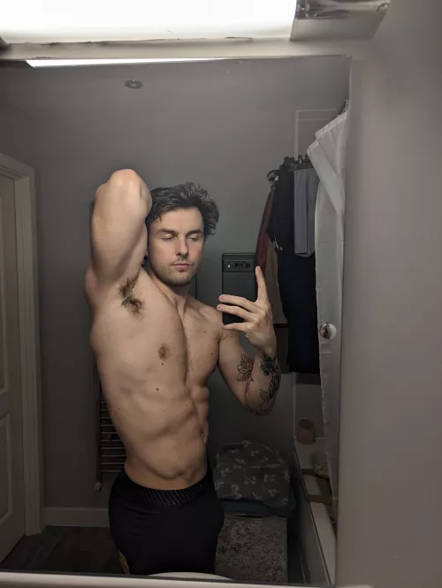 I'm trying the grow my chest hair , honest 