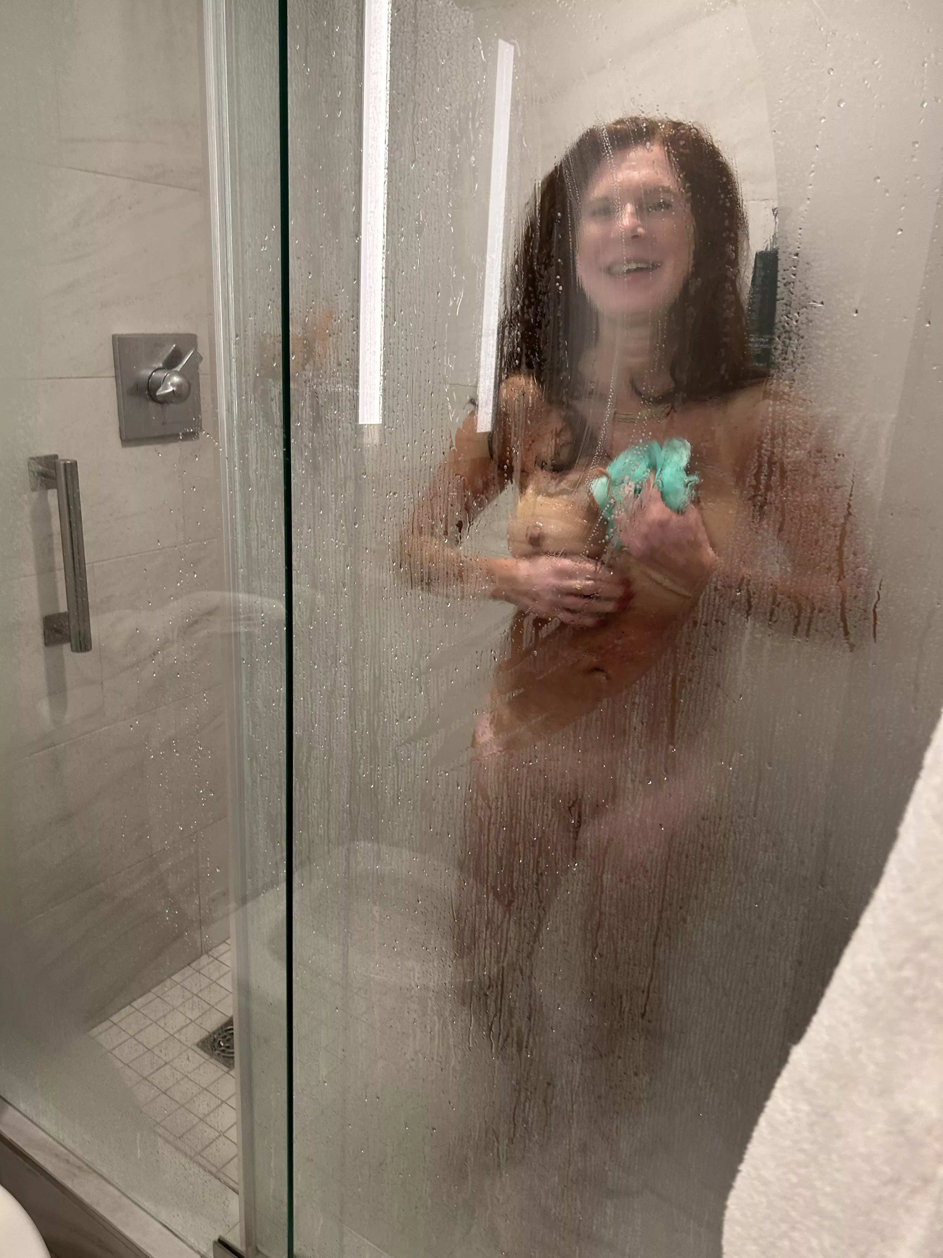 Join Mommy in the shower