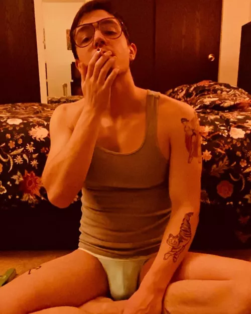 Love these blue undies a friend got me 😍