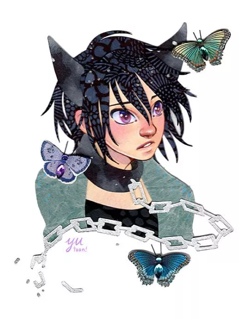 [Loveless by Yun Koga] Ritsuka (fanart by by yuutan)