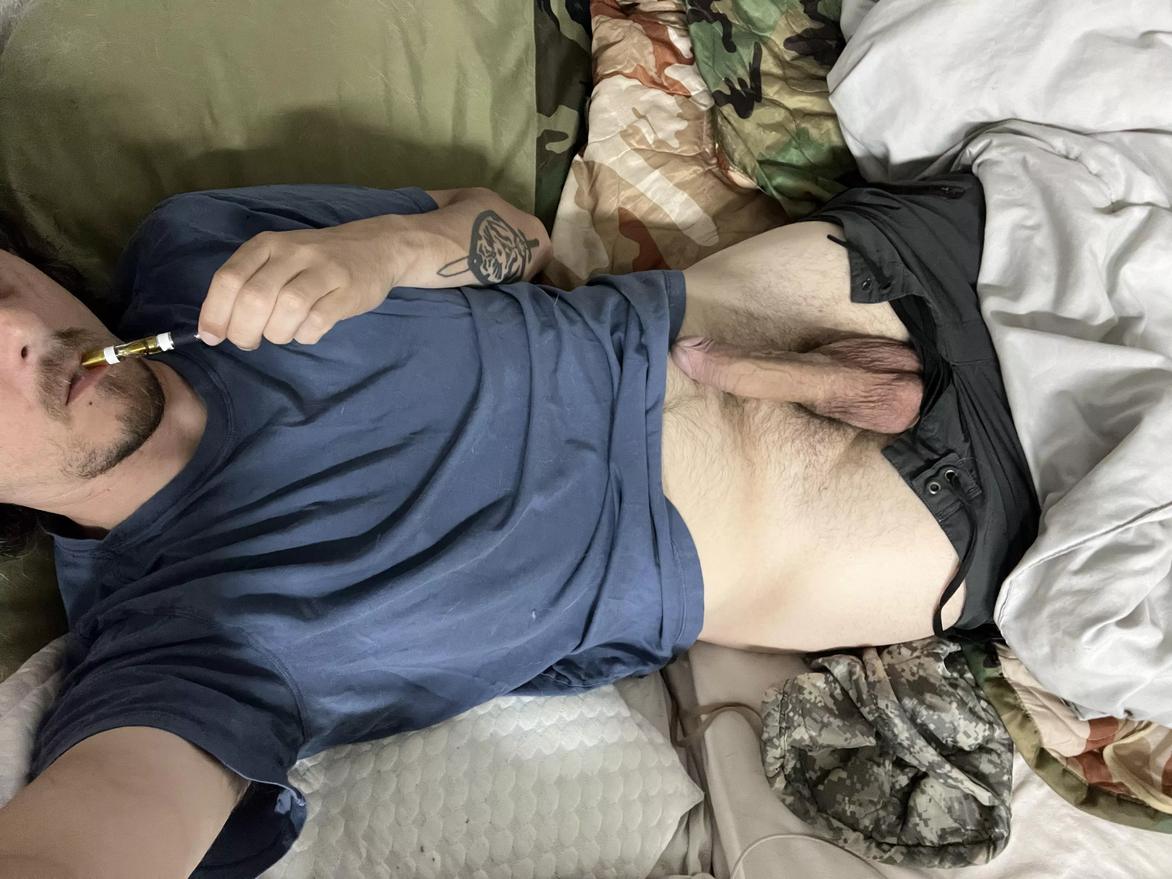 [m] just chilling and hitting the vape