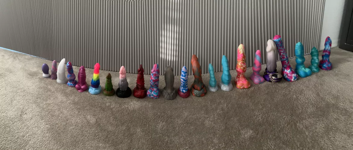 My bad dragon toy collection