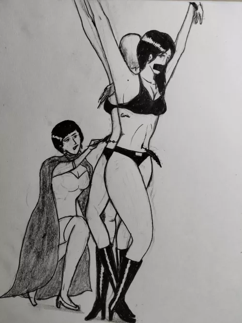 My first attempt at tickle art. 