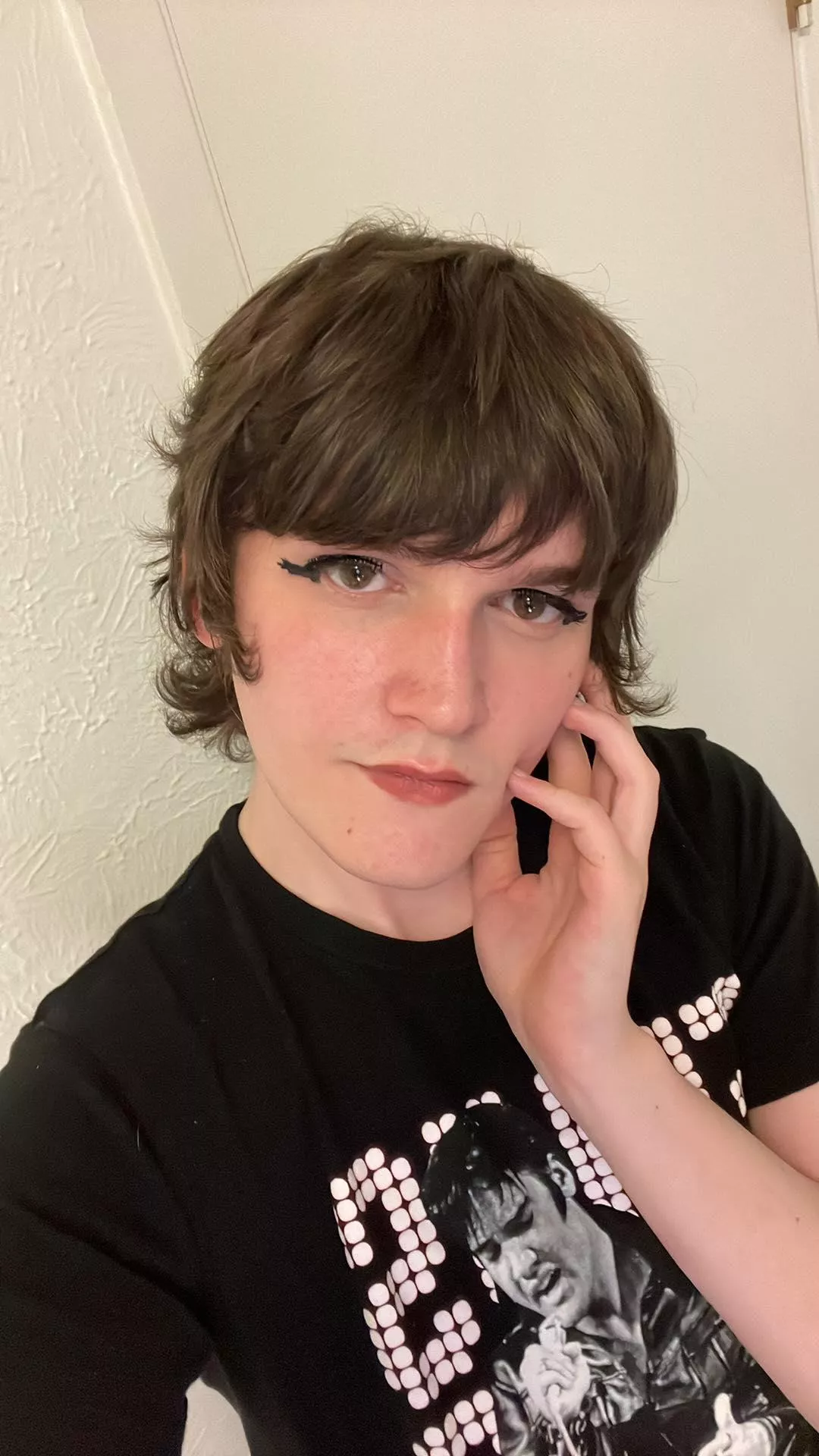 My hair is finally growing out :D