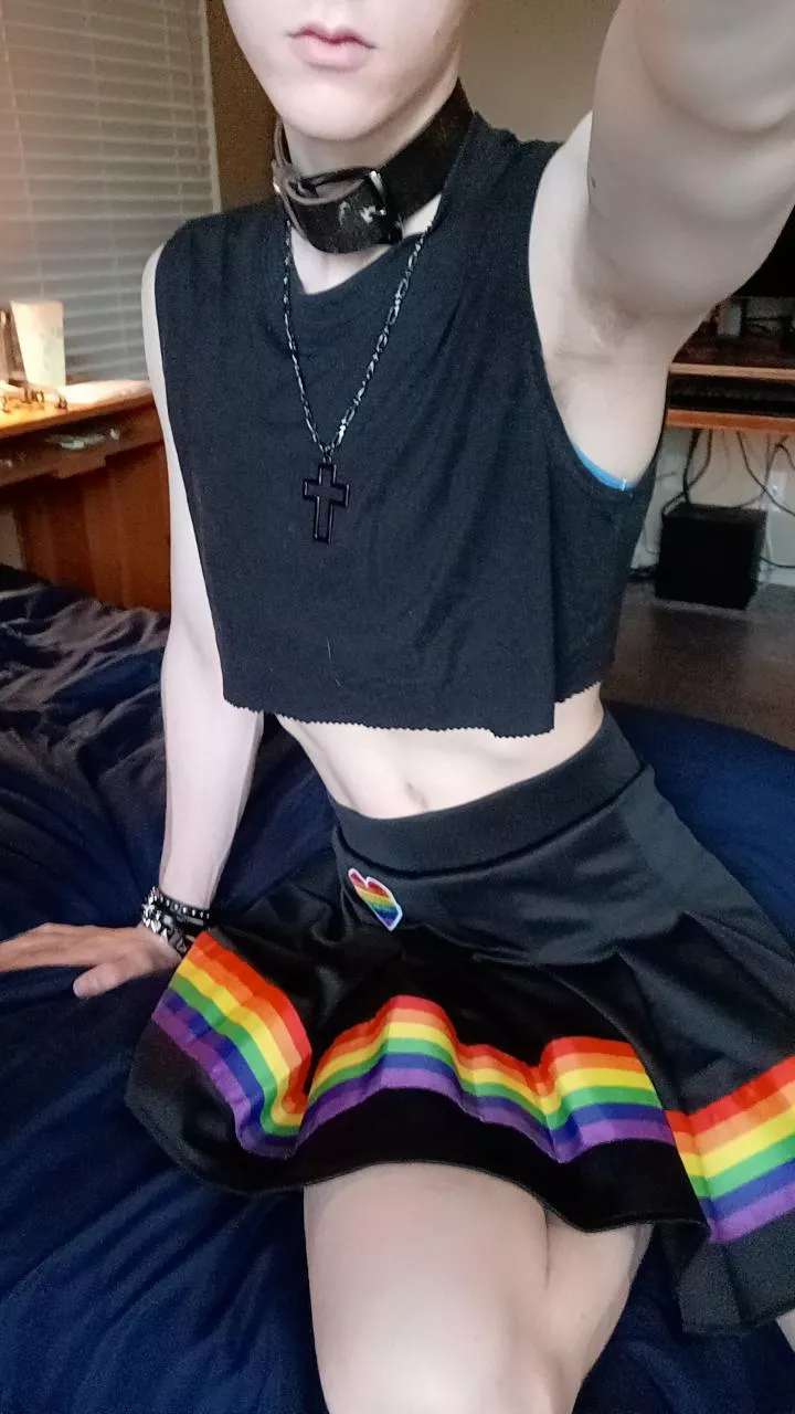 My nice little goth outfit ✨️ 💜