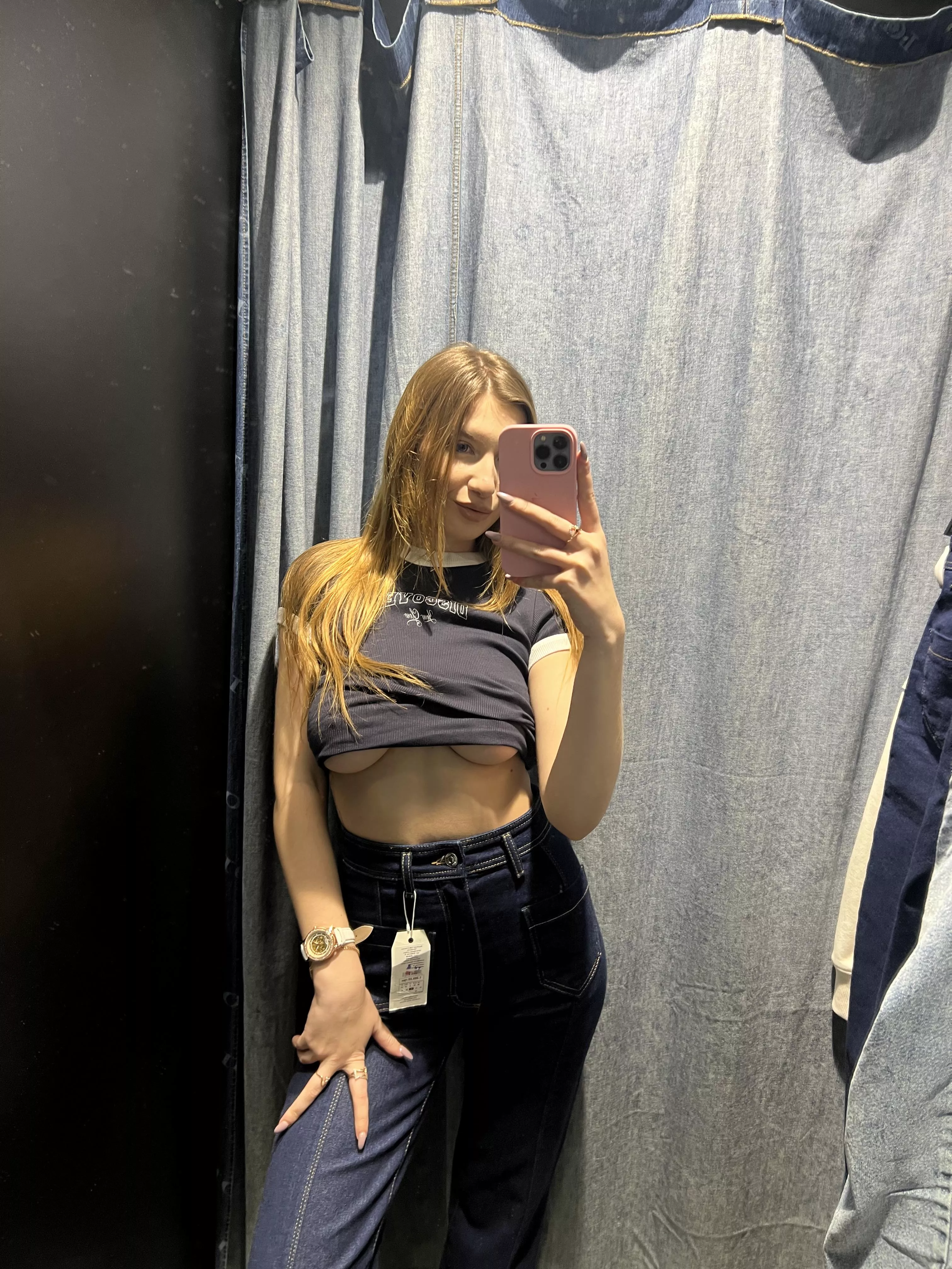 Oh, how I wish you would rip this T-shirt off me