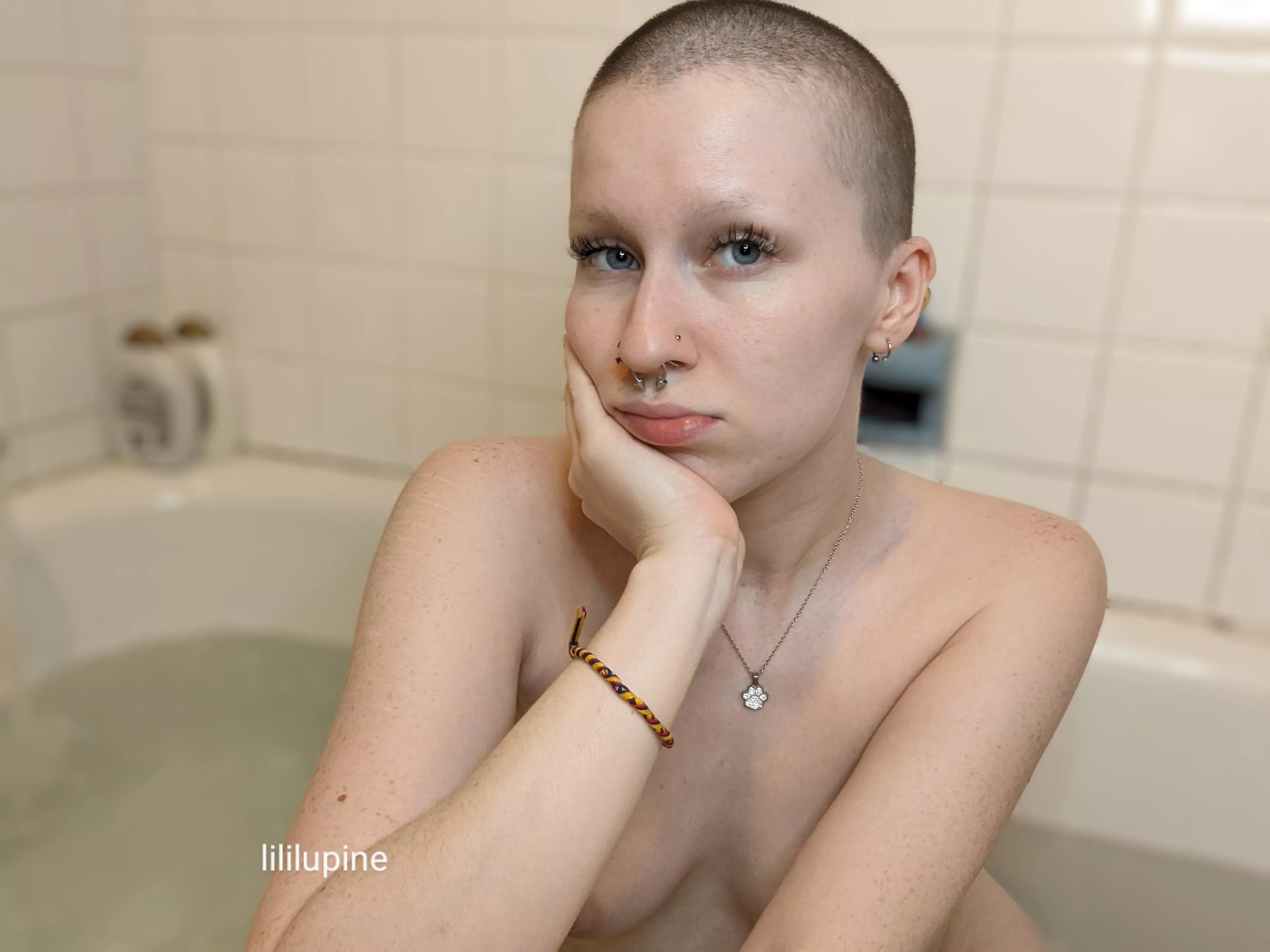 old pic- finally shaving my head again soon! 