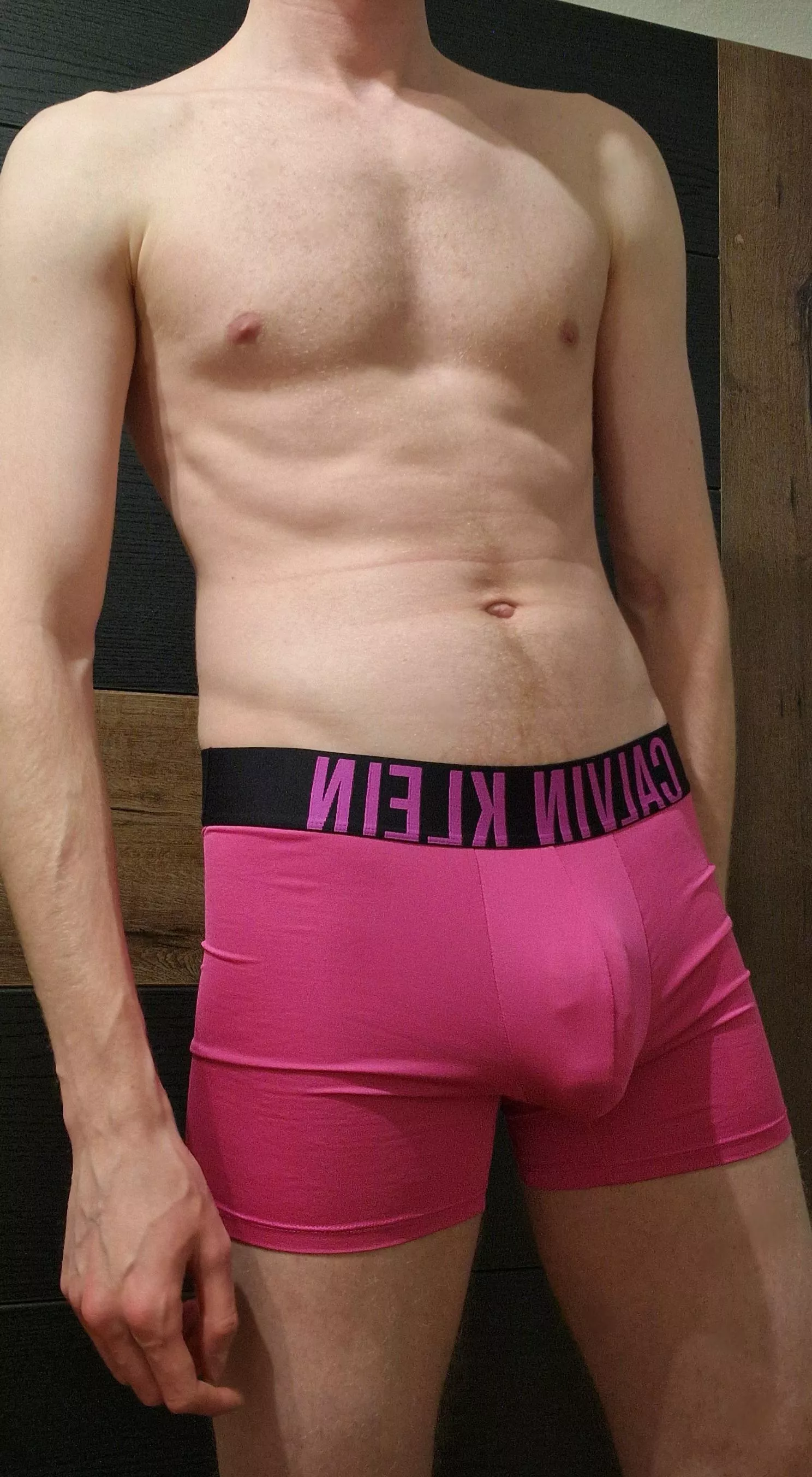 Pink and veiny