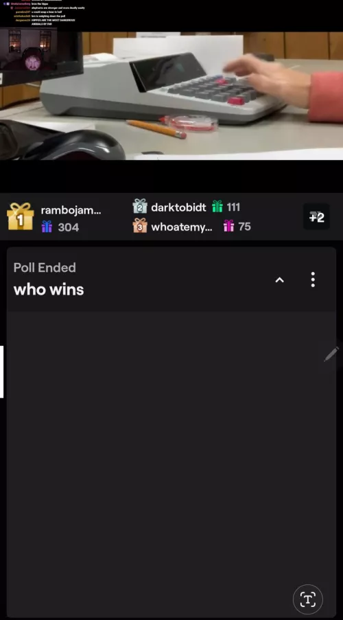 Poll isn't showing up