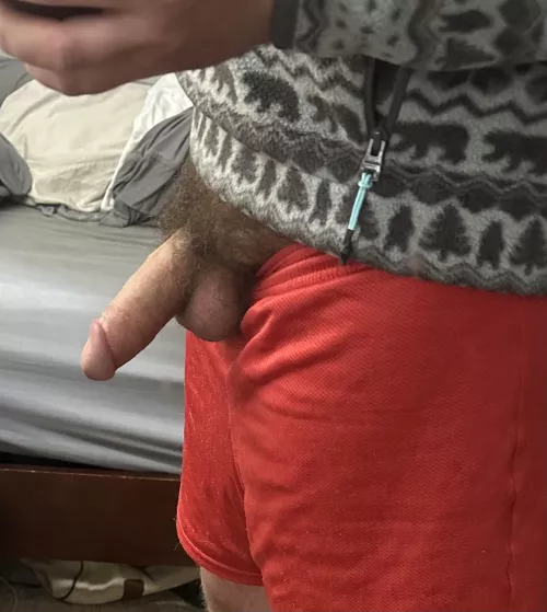 Really like how the angle of this pic captures the natural essence of my hair, dick and balls.