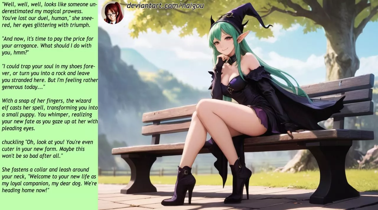 The elf's new dog Part1