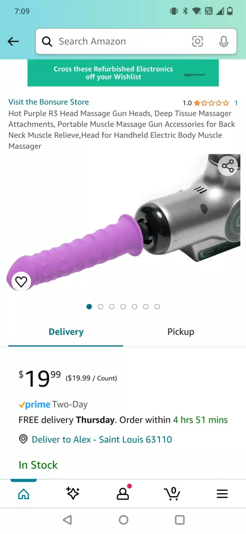 This doesn't seem like a head massage amazon. 