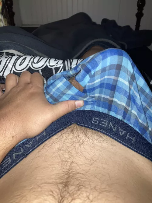 Waking up too this u can help me stroke it