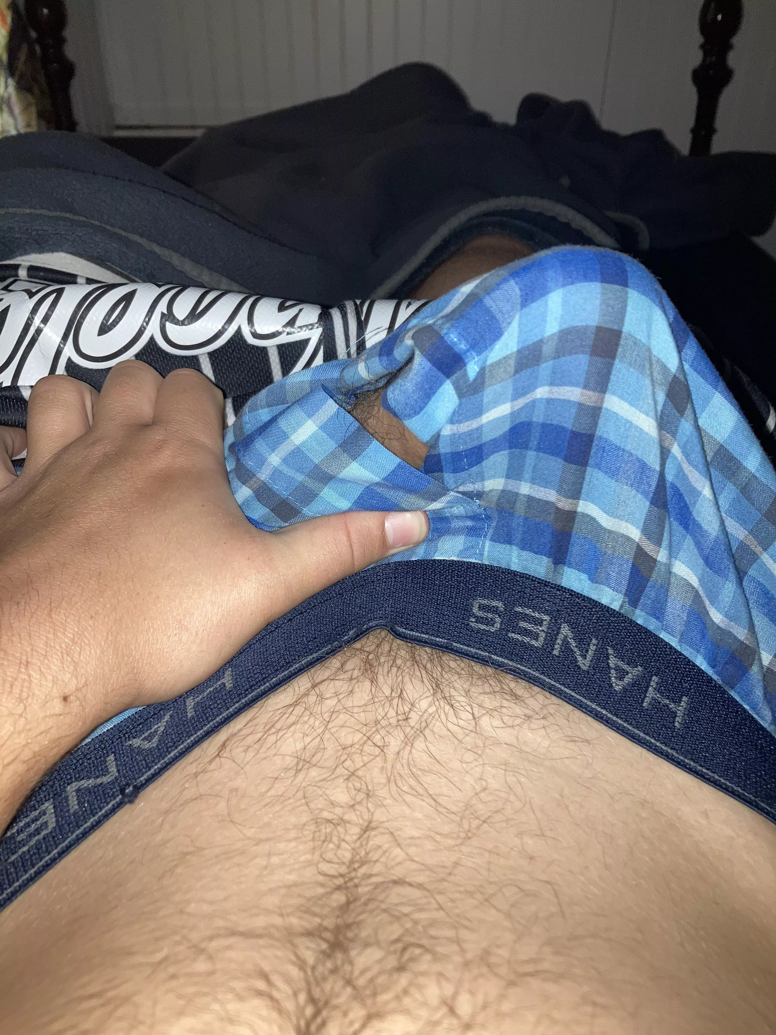 Waking up too this u can help me stroke it