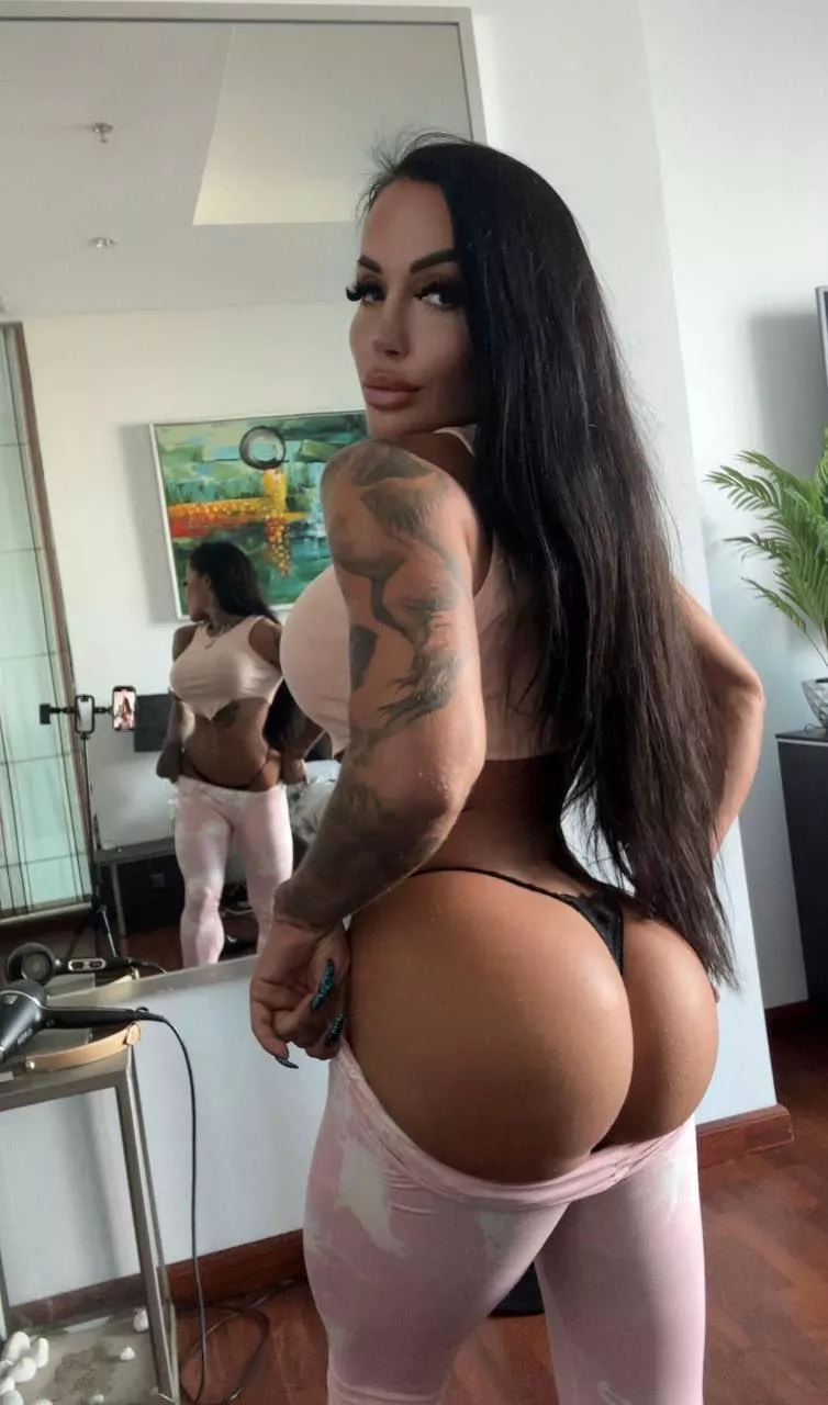 Wanna see what's under my yoga pants?