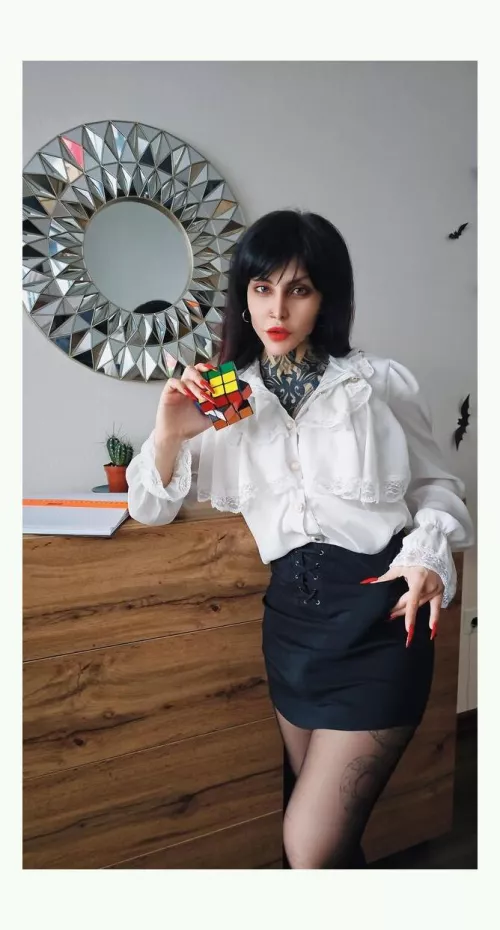 What's more challenging: solving a Rubik's cube or taking this all at a fitst try?