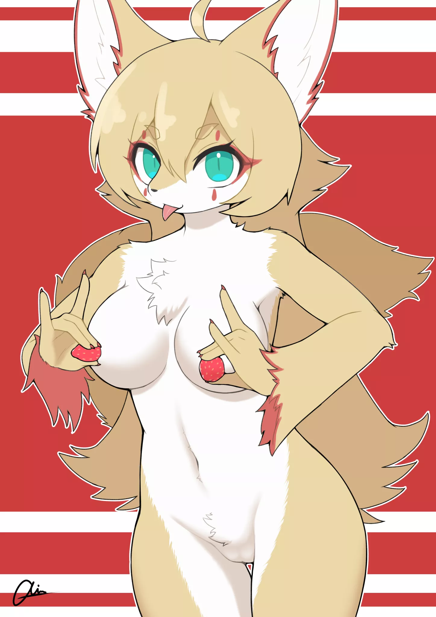 Would you like some strawberries 🍓? (Glin720) [F]