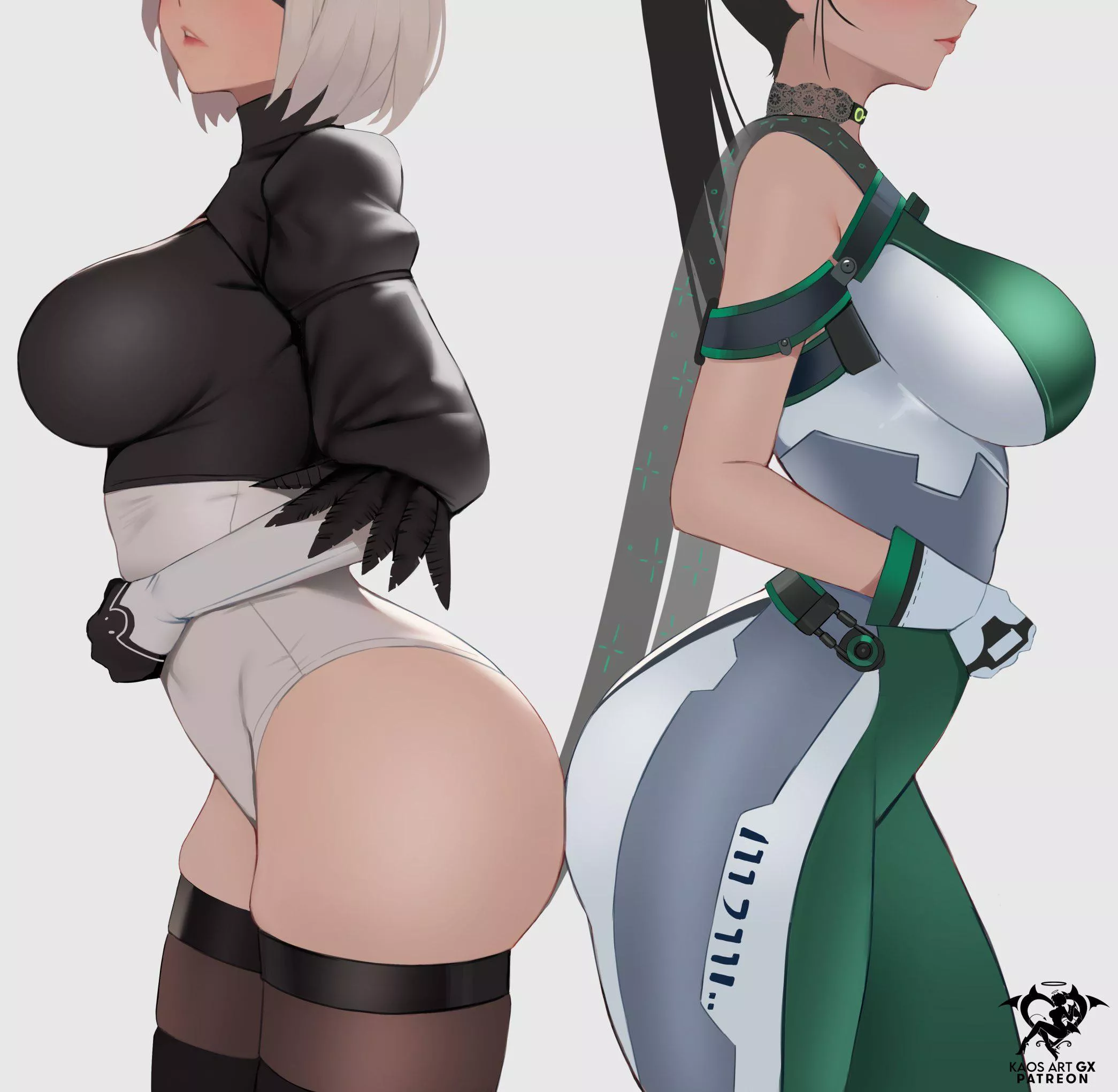 2b and Eve [Nier & Stellar Blade]