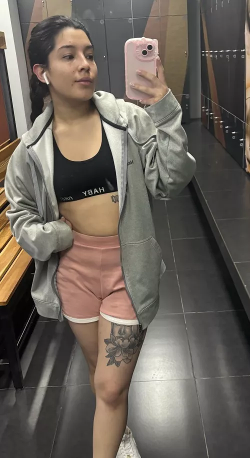 A bit sweaty in this apologies