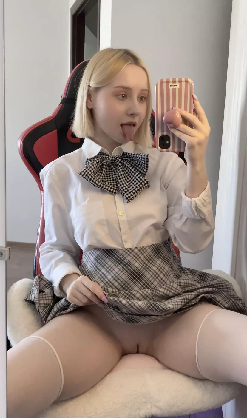 Always touching myself