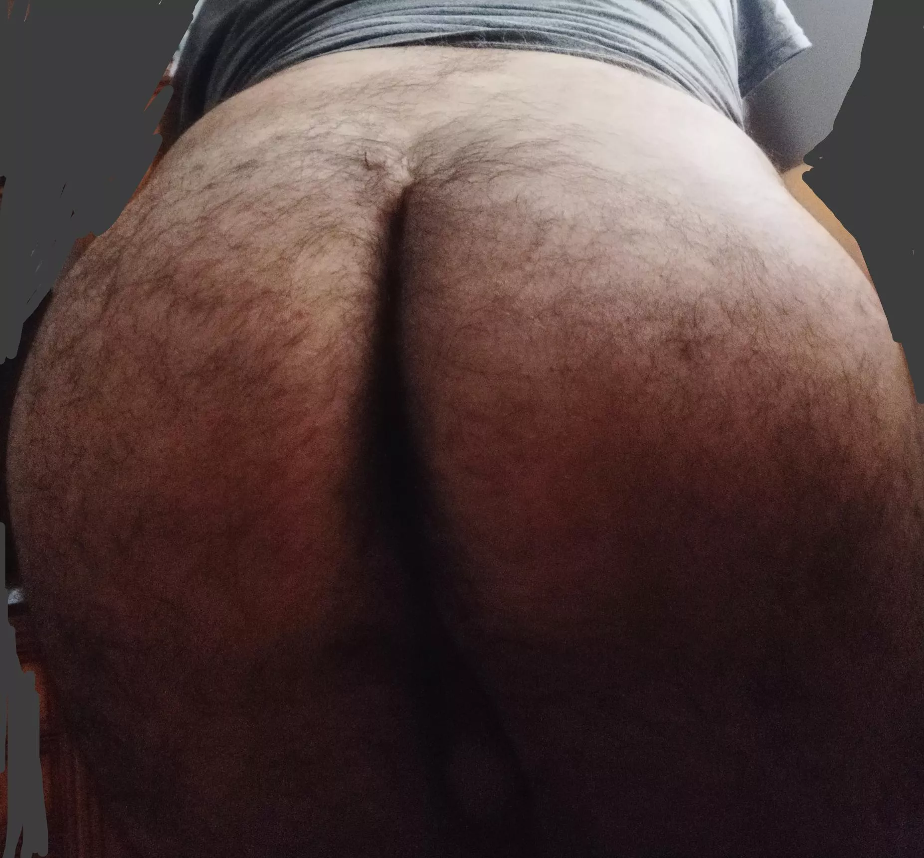 Anyone into big hairy ass?