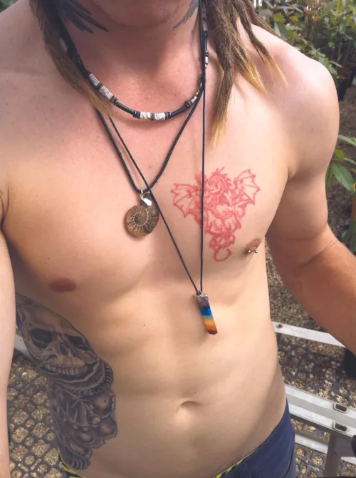 Are your charkras inline? 