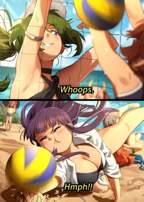 Beach volleyball [Frieren]