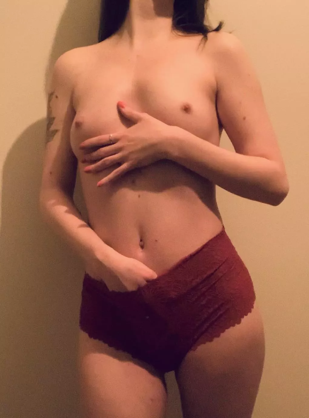 Believe it or not, but this is my first nude in five years. How did I do? [f]