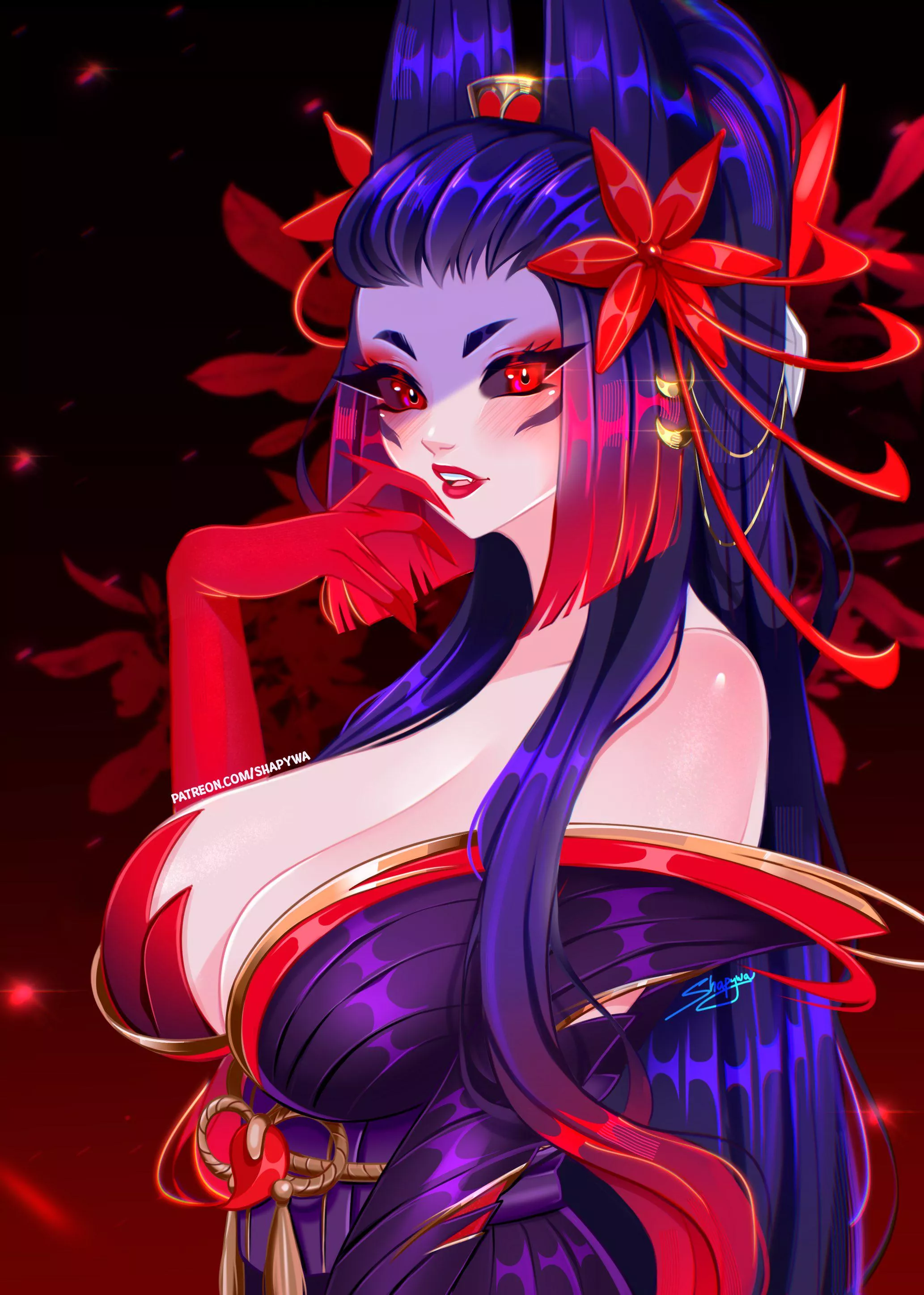 Blood Moon Zyra. (Shapy_wa)