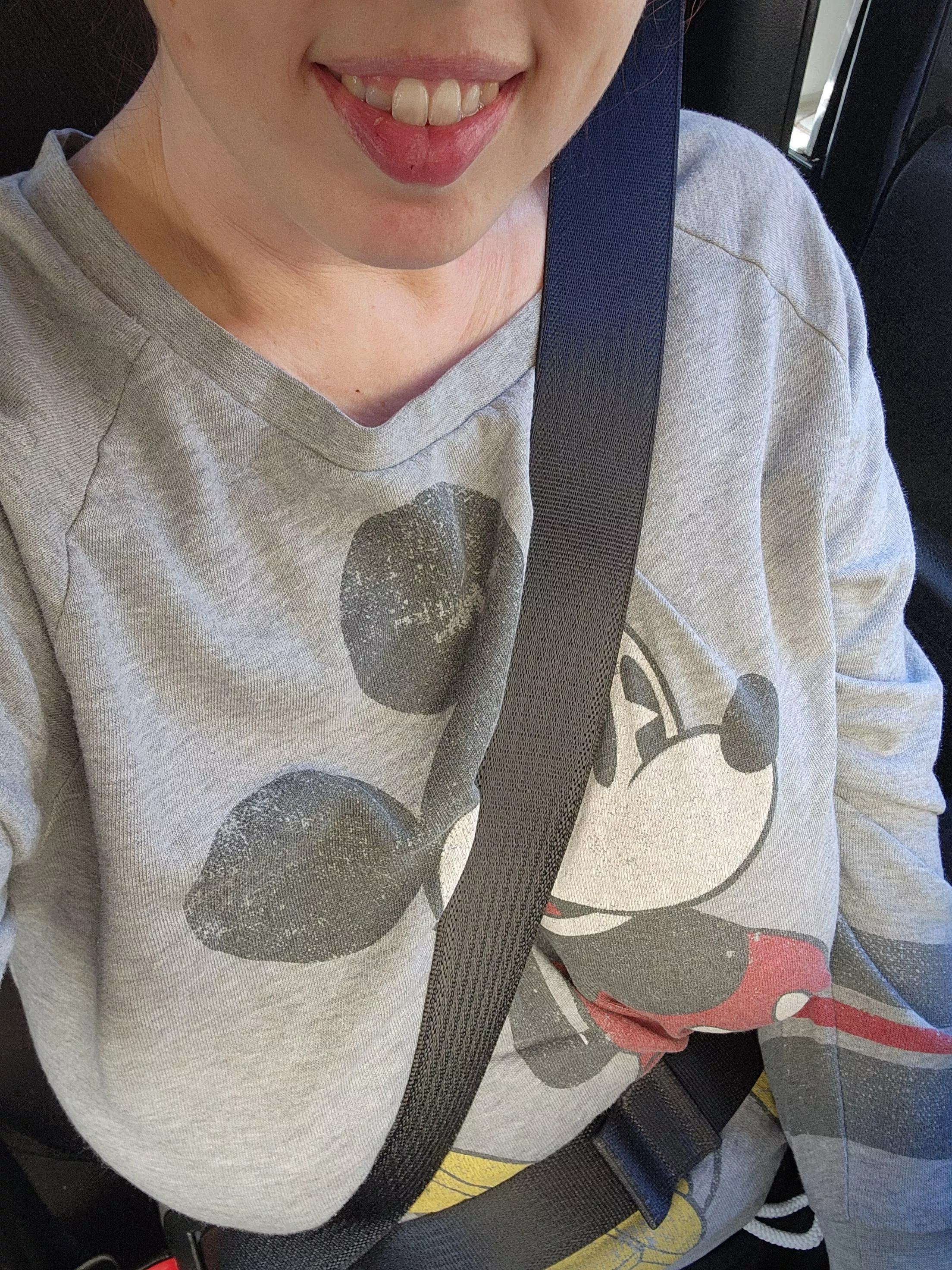 Braless errands