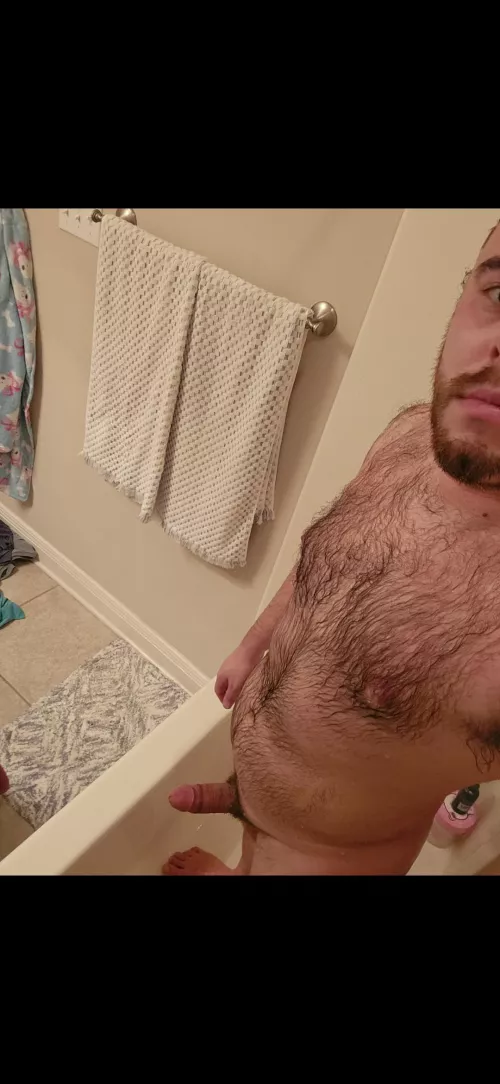 Clean and fresh now.  Who wants to get dirty again?