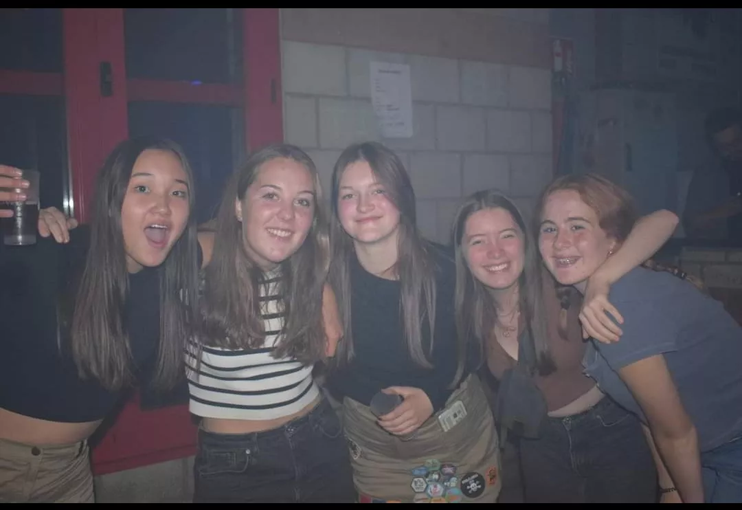 drunk teens at a party 