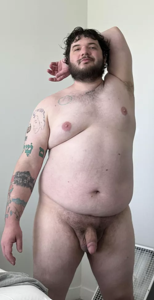 First post here. Any love for thick dudes with thick cock?