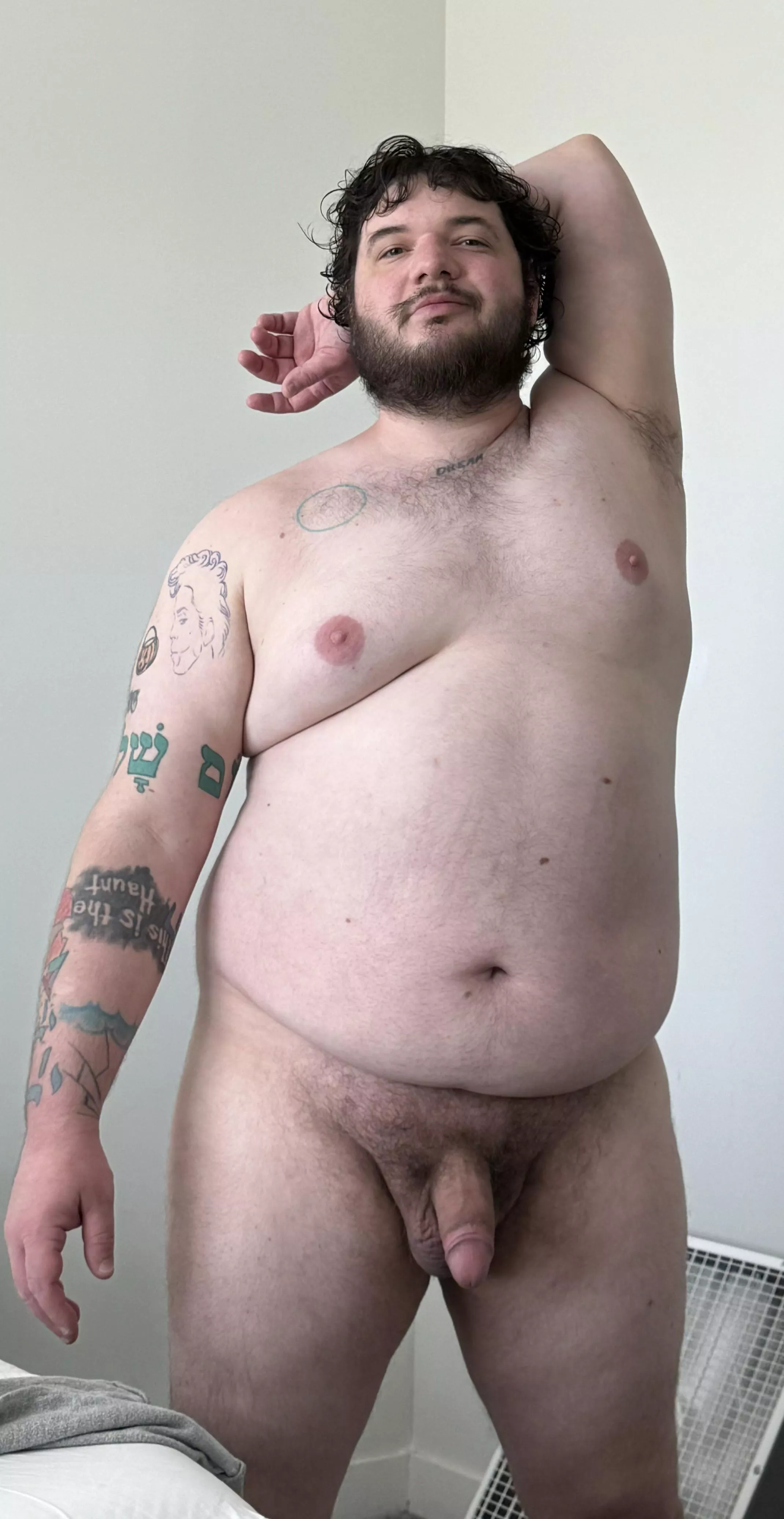 First post here. Any love for thick dudes with thick cock?